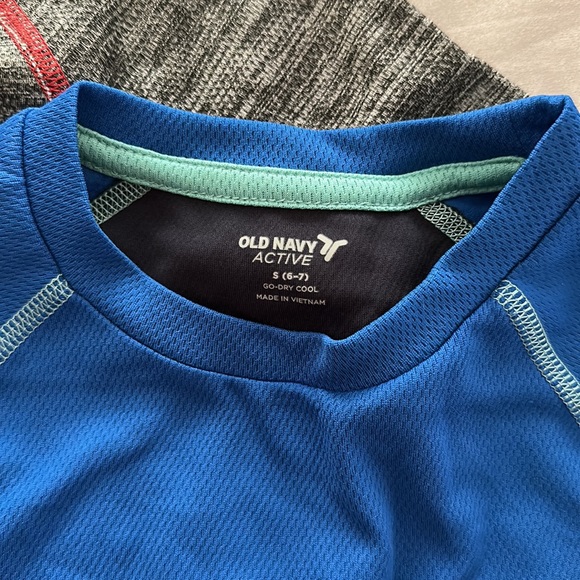 Bundle of Old Navy Active Go-Dry Cool Tees Size S (6-7) - Picture 2 of 7